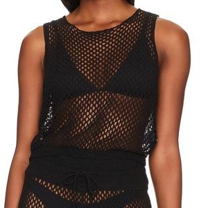 🟣 NWOT Crochet Top